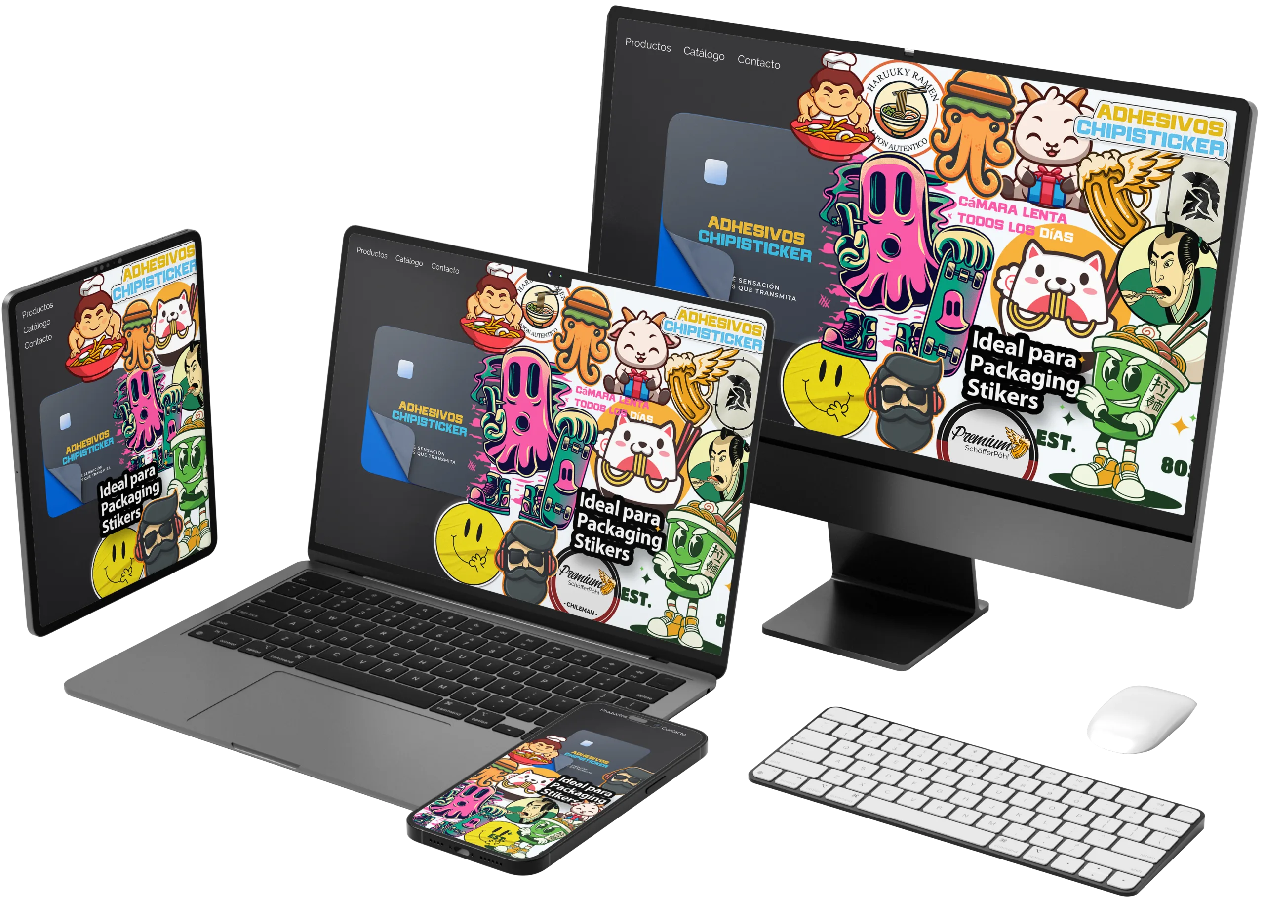Sticker Enfocado en comunicar