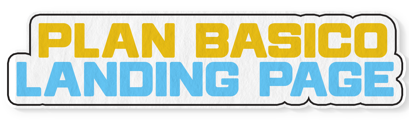 Sticker Plan Landing Páge