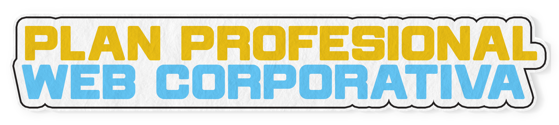 Sticker Plan Web Corporativa