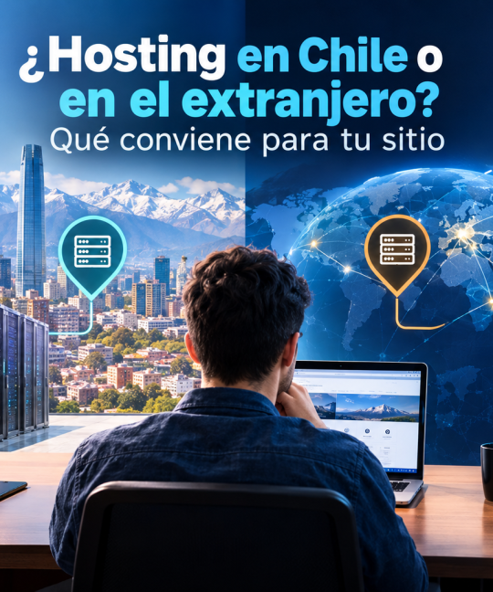 Hosting en Chile o en el extranjero? Qué conviene para tu sitio