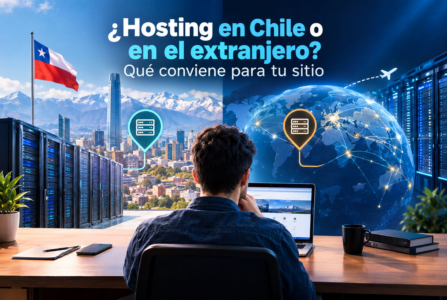 Hosting en Chile o en el extranjero? Qué conviene para tu sitio